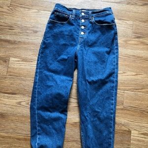Levi’s mom Jeans dark wash